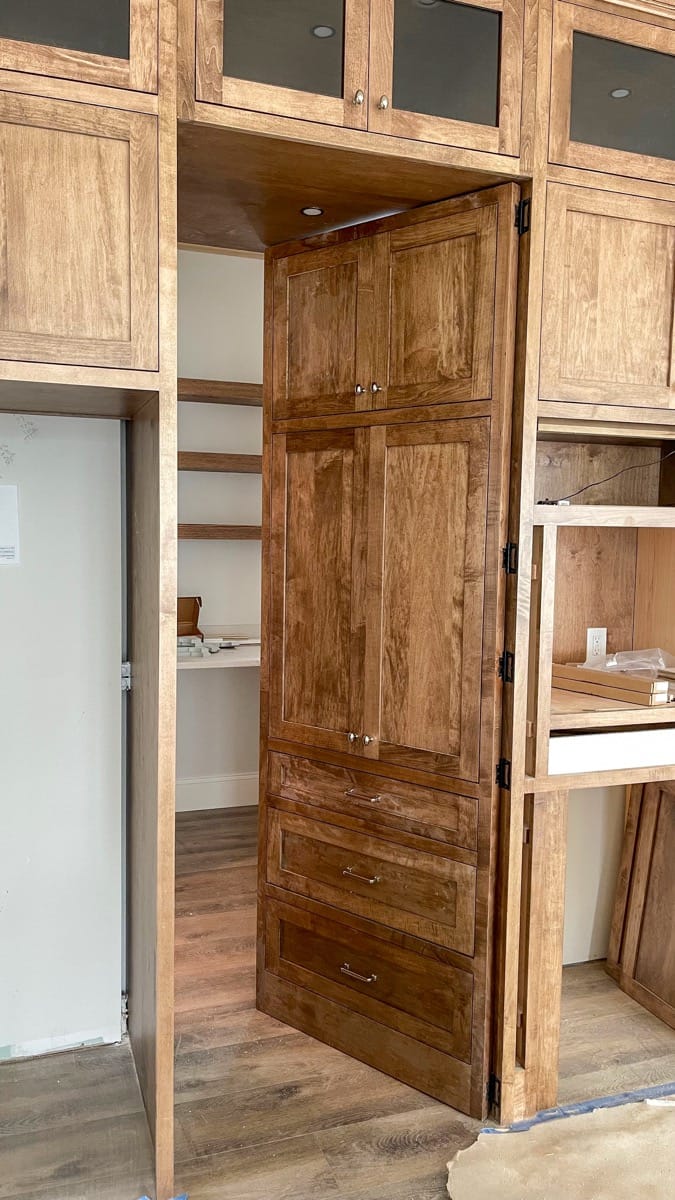 Custom Secret Door into Butler's Pantry